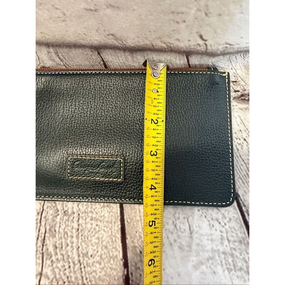 Dooney & Bourke zip ID wallet NWOT dark green - Picture 5 of 6